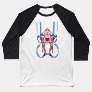 Sunset Skull Baseball T-Shirt